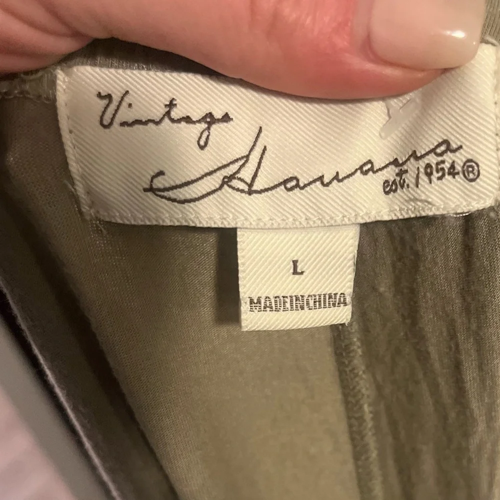 Large wide leg oversized high low indie core pants green loose fit comfy - Picture 3 of 3